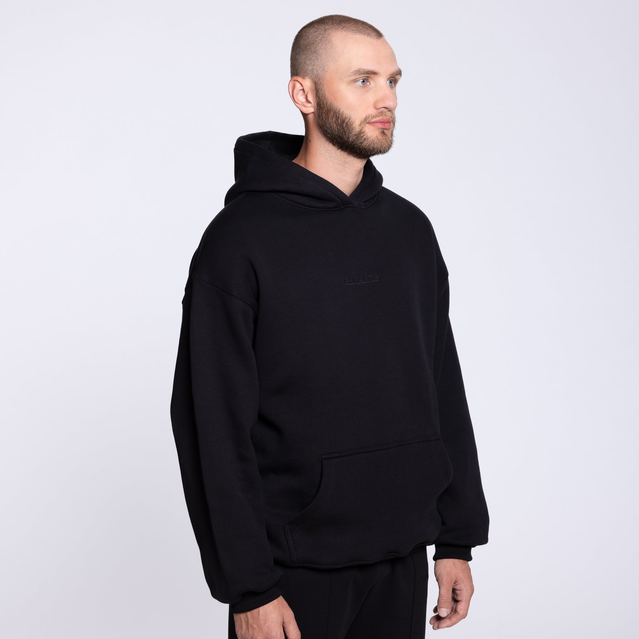 Major Hoodie Black man